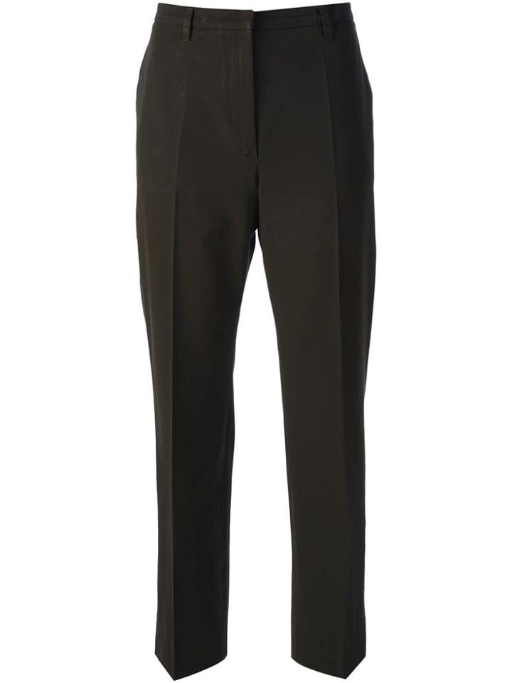 Jil Sander Pre-owned Straight Leg Trousers - Brown