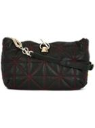 Sonia Rykiel Geometric Pattern Crossbody Bag, Women's, Black