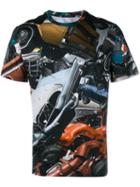 Christopher Kane Car Crash Print T-shirt, Men's, Size: Small, Cotton
