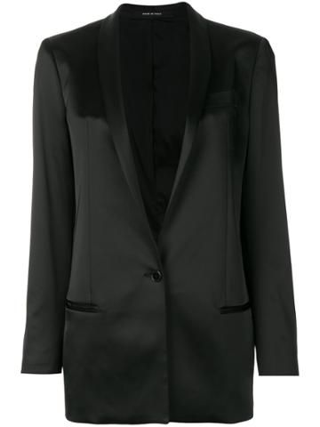 Tagliatore Revers Blazer - Black