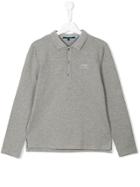 Aston Martin Kids Logo Print Polo Shirt - Grey
