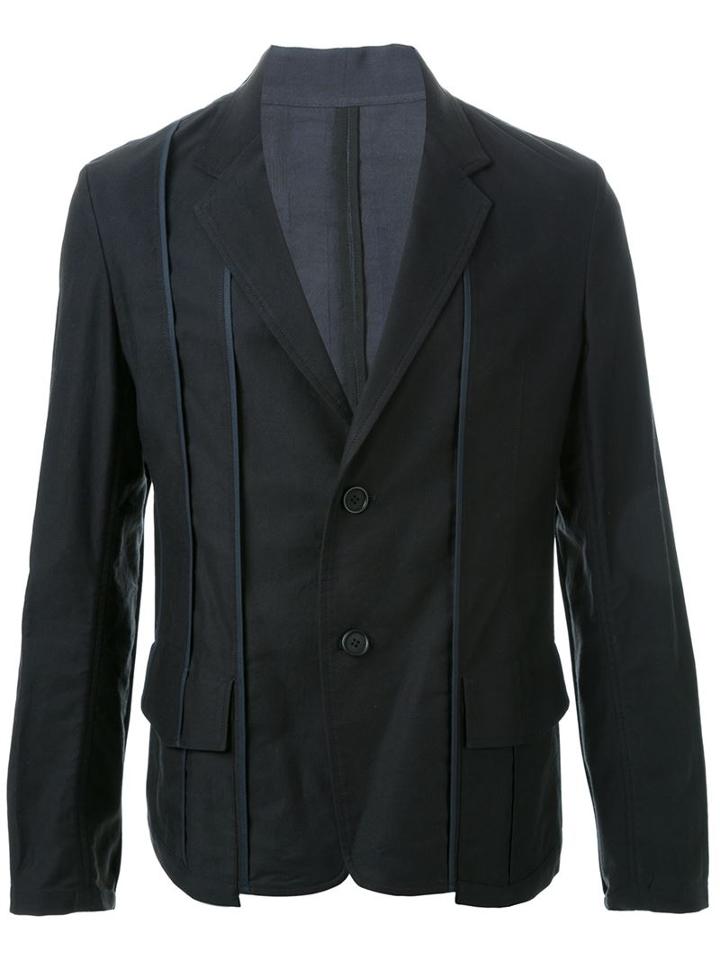 Yohji Yamamoto Piping Single Jacket