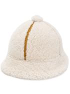 Dsquared2 Shearling Cap - Nude & Neutrals