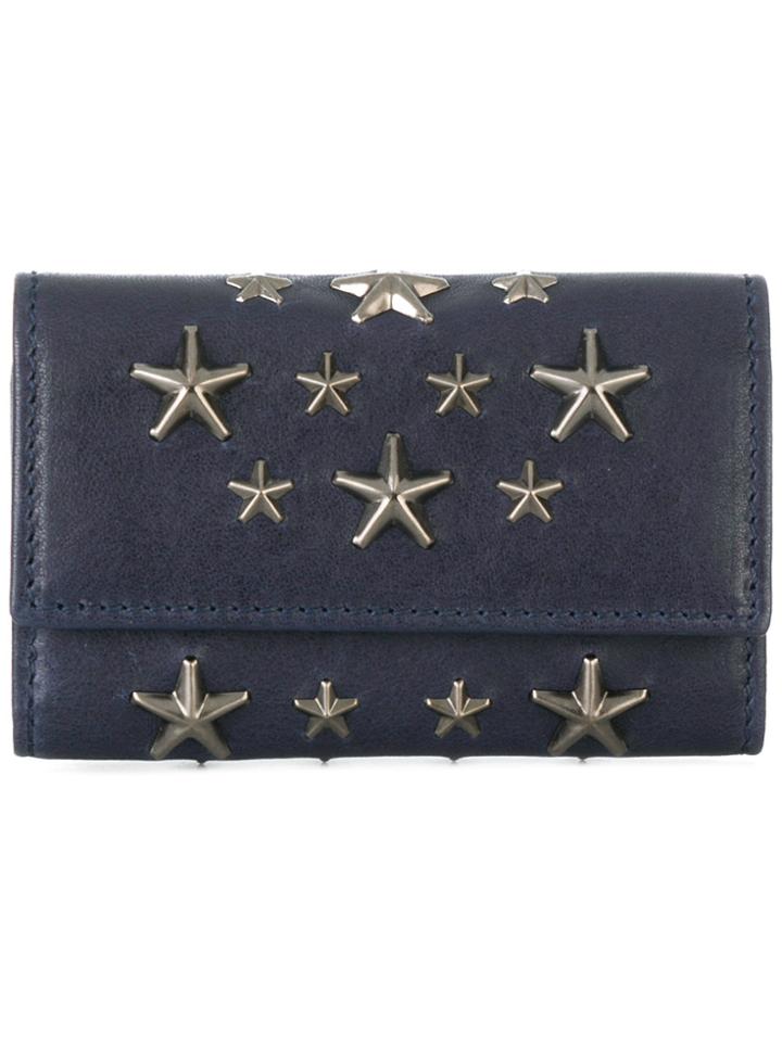 Jimmy Choo Mini Howick Wallet - Blue