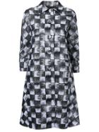 Rossella Jardini Flared Jacquard Coat