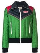 Gucci Panelled Jacket - Green