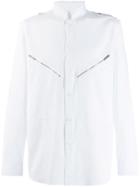 Givenchy Zipped Pocket Shirt - White