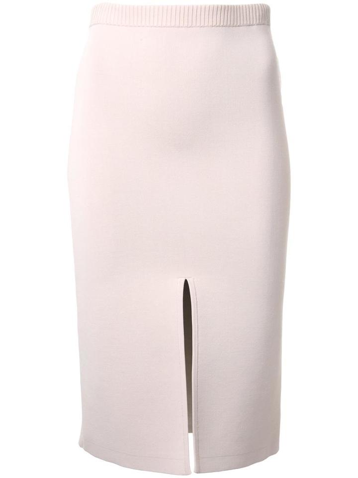 Dion Lee Reversible Split Density Skirt, Women's, Size: 14, Nude/neutrals, Nylon/viscose