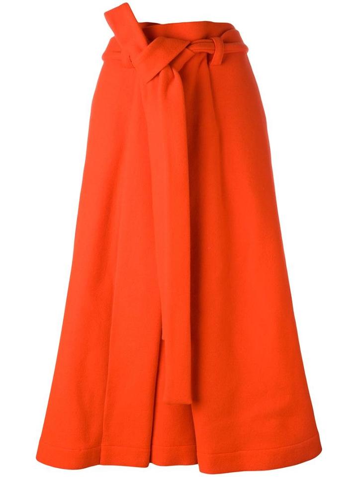 Avelon 'meryl' Skirt, Women's, Size: 38, Yellow/orange, Polyamide/viscose/virgin Wool