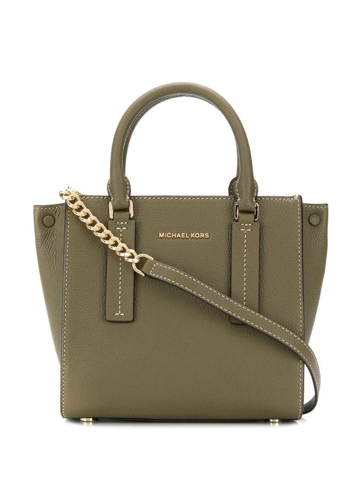Michael Michael Kors Alessa Tote Bag - Green
