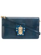 Dolce & Gabbana - Lucia Crossbody Bag - Women - Calf Leather - One Size, Blue, Calf Leather