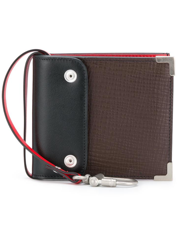 Maison Margiela Colour Block Wallet - Brown