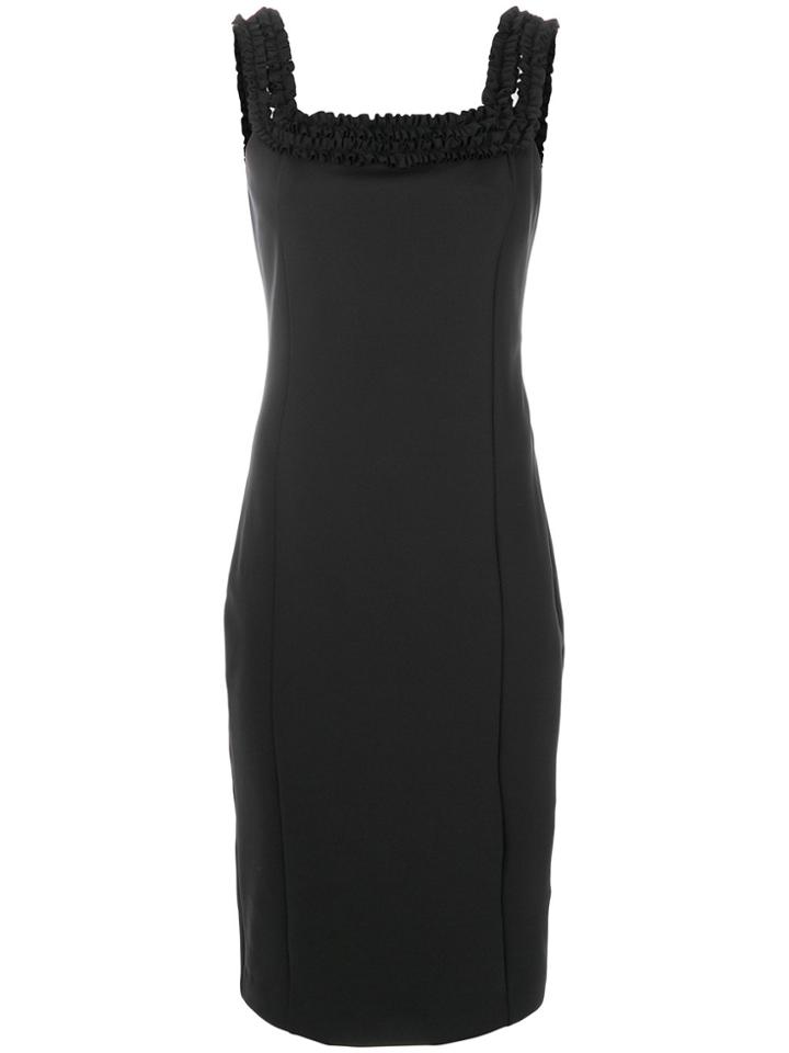 Cavalli Class Sleeveless Fitted Dress - Black