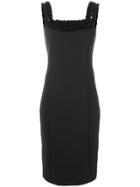 Cavalli Class Sleeveless Fitted Dress - Black