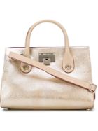 Jimmy Choo - Riley Tote Bag - Women - Goat Skin - One Size, Grey, Goat Skin