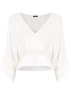 Tufi Duek Cropped Top - White