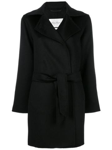 Max Mara Parana Double Faced Coat - Black