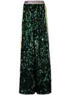 Dolce & Gabbana Fashion Devotion Sequinned Trousers - Green