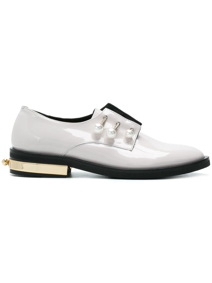 Coliac Fernanda Derbies - Nude & Neutrals