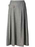 Lorena Antoniazzi Full Check Skirt - Grey