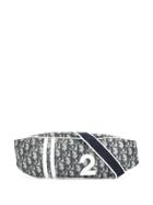 Christian Dior Pre-owned Trotter Pattern Belt Bag - Blue