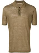Nuur Knitted Polo T-shirt - Green