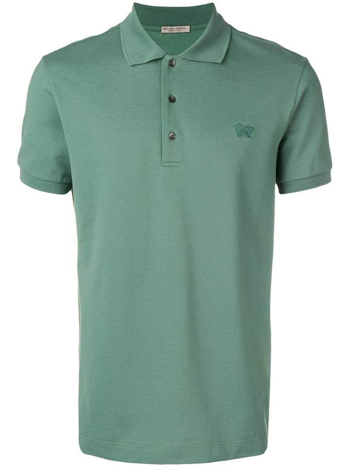 Bottega Veneta Logo Polo Shirt - Green
