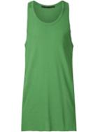 Haider Ackermann Silk Vest, Men's, Size: Small, Green, Silk