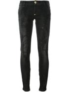 Philipp Plein 'skinny Bitch Cause' Jeans, Women's, Size: 27, Black, Cotton/spandex/elastane/polyester