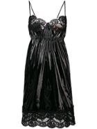 Nº21 Lace Trim Dress - Black