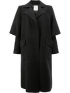 Maison Rabih Kayrouz Layered Sleeve Coat - Black