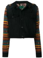 Jean Paul Gaultier Pre-owned 1990 Knitted Jacket - Black