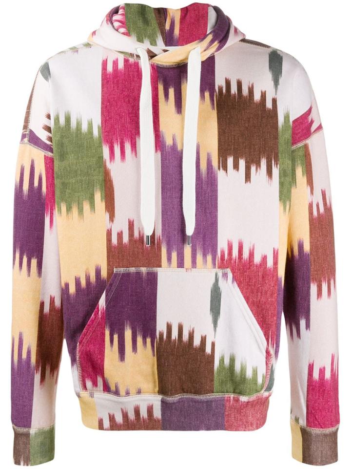 Isabel Marant Graphic Print Hoodie - Pink