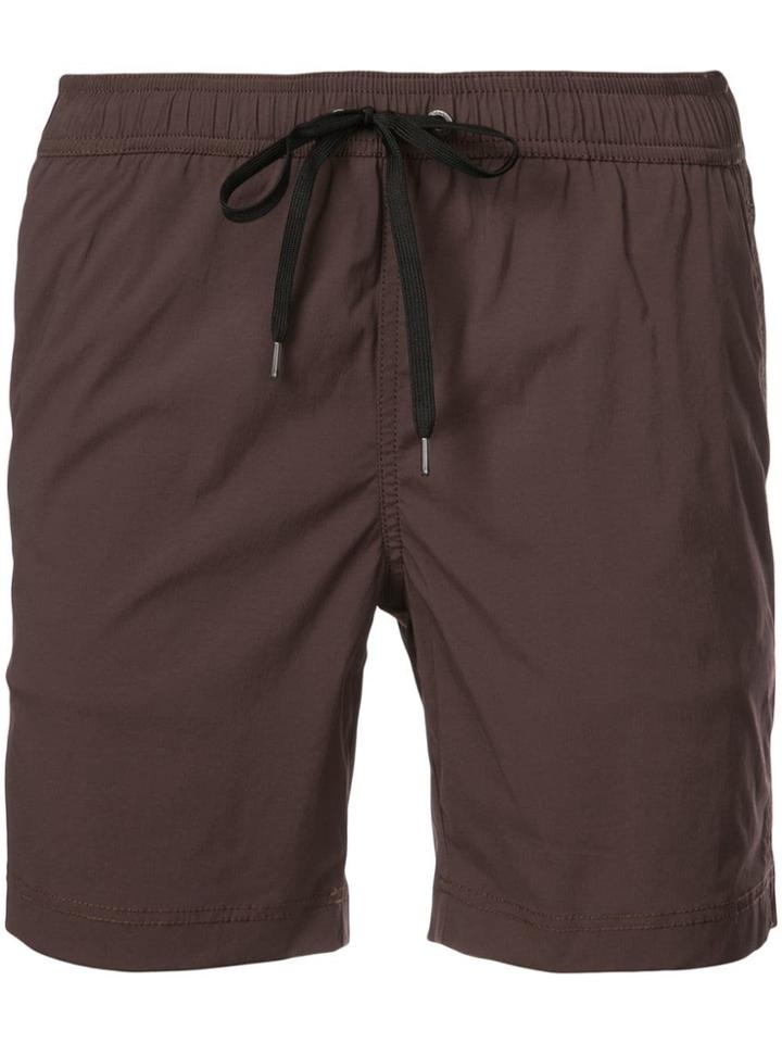 Onia Charles 7 Swim Shorts - Brown