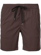 Onia Charles 7 Swim Shorts - Brown