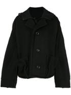 Y-3 Oversized Knit Jacket - Black