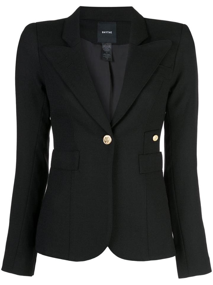 Smythe Single Breasted Blazer - Black