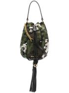 Miu Miu Camo Bucket Bag - Green