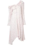 Magda Butrym - Saragossa Dress - Women - Silk - 36, Pink/purple, Silk