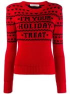 Philosophy Di Lorenzo Serafini 'i'm Your Holiday Treat' Jumper - Red