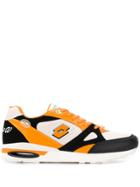 Numero00 Lace-up Low-top Sneakers - Orange