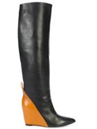 Paco Rabanne Wedge Boots - Black