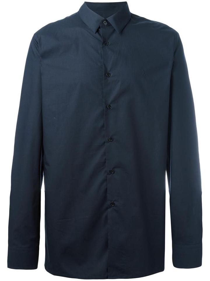 Raf Simons 'classic R-shirt', Men's, Size: 50, Blue, Cotton/polyurethane