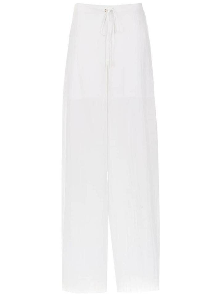 Mara Mac Wide Leg Trousers - White