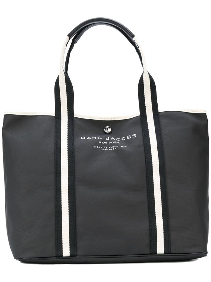 Marc Jacobs Logo Tote - Black