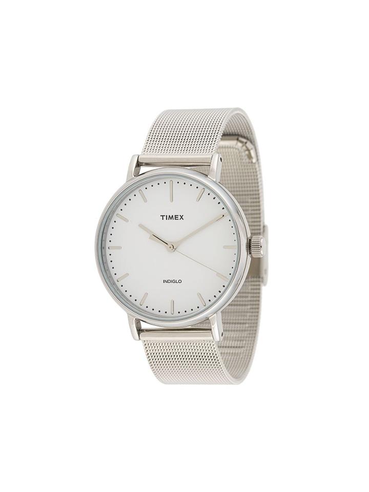 Timex Fairfield 37mm Watch - Silver