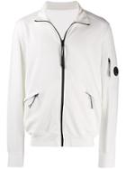 Cp Company Lens Detail Zip-up Jacket - White
