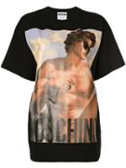 Moschino - Fresco Print T-shirt - Women - Cotton - Xs, Black, Cotton
