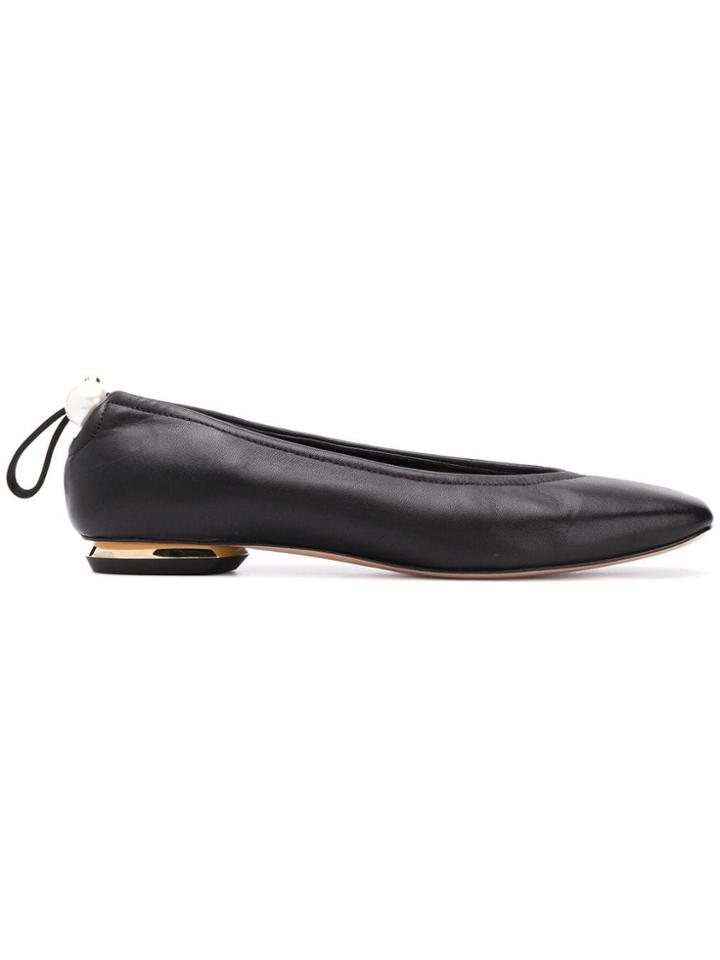 Nicholas Kirkwood Delfi Ballerinas - Black