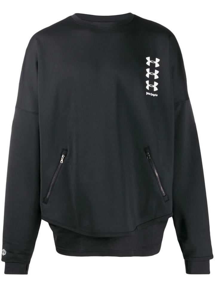 Palm Angels Palm Angels X Under Armour Recovery Sweatshirt - Black